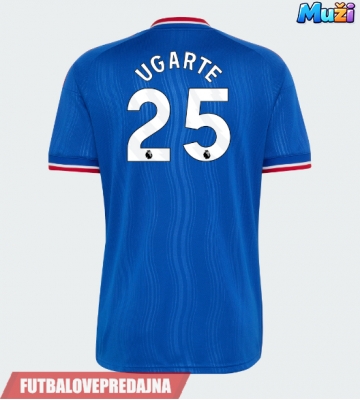 Lacne Muži Futbalové dres Manchester United Manuel Ugarte #25 2026-27 Krátky Rukáv - Preč